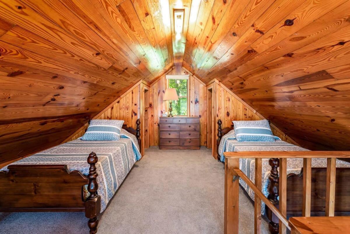 Hot Tub, Large Deck, Wifi, Fire Pit At Chalet Cabin Morton Grove Exterior photo