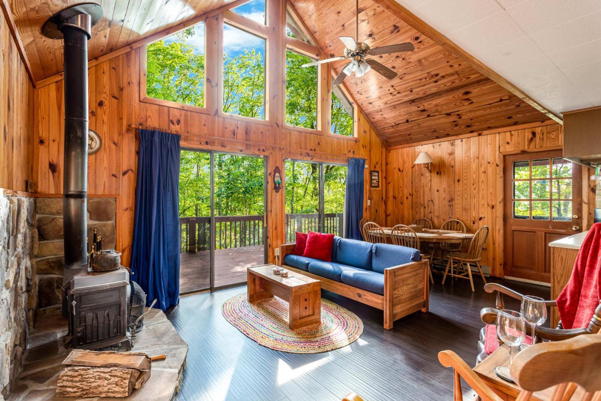 Hot Tub, Large Deck, Wifi, Fire Pit At Chalet Cabin Morton Grove Exterior photo